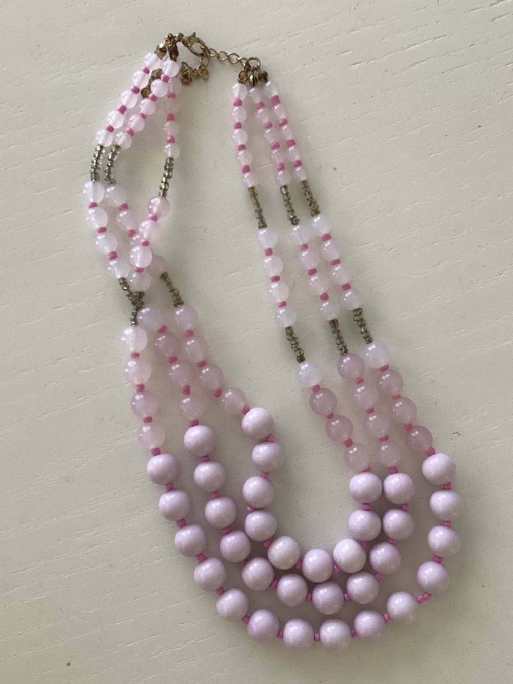 Multi-Strand Beaded Necklace
